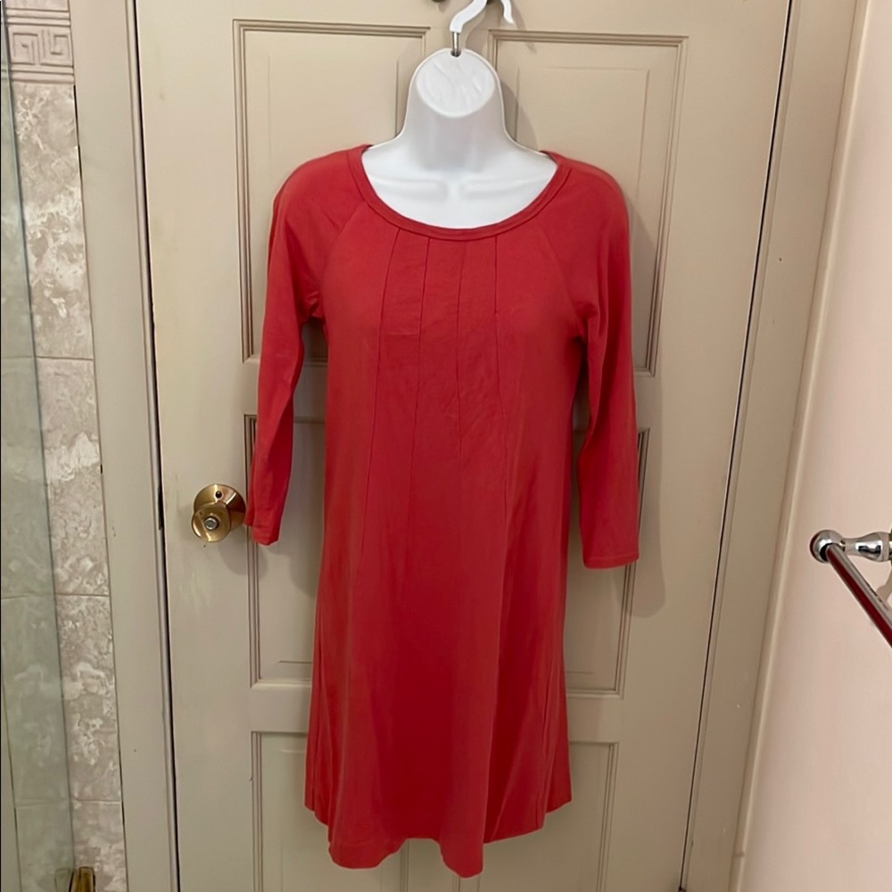 J. Jill Orange Sleeve Dress